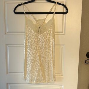 JODIFL Cream Lace Camisole Top